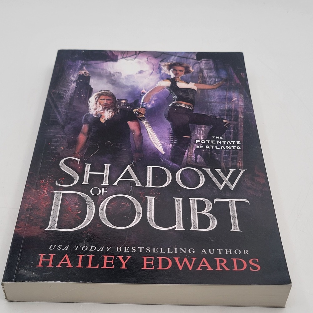 Hailey Edwards Shadow of‎ Doubt Paperback Signed Inscribed Urban Fantasy Ex Con